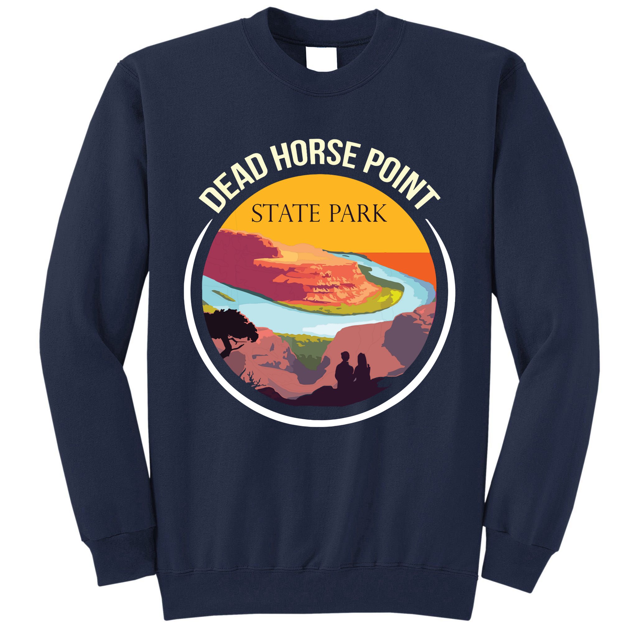 Dead Horse Point Utah State Park Souvenir Canyon River Tall Sweatshirt