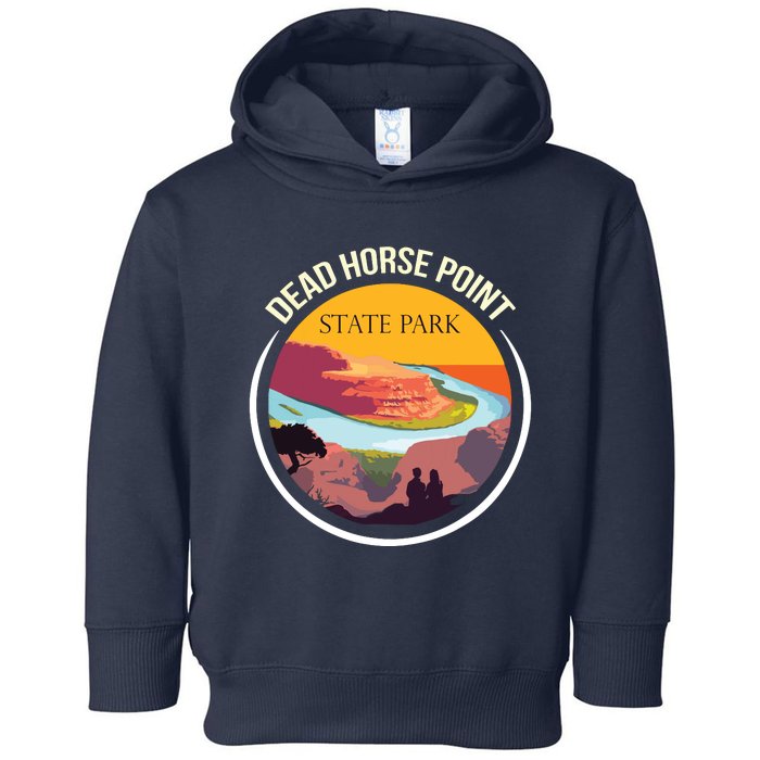 Dead Horse Point Utah State Park Souvenir Canyon River Toddler Hoodie