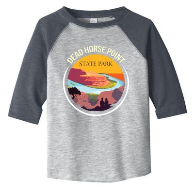 Dead Horse Point Utah State Park Souvenir Canyon River Toddler Fine Jersey T-Shirt