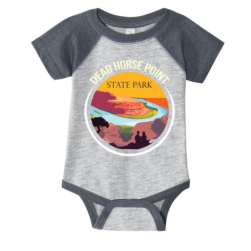 Dead Horse Point Utah State Park Souvenir Canyon River Infant Baby Jersey Bodysuit