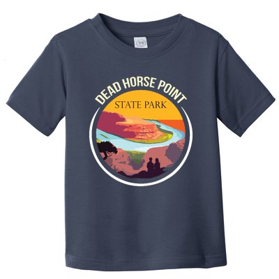 Dead Horse Point Utah State Park Souvenir Canyon River Toddler T-Shirt