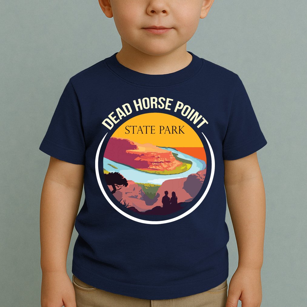 Dead Horse Point Utah State Park Souvenir Canyon River Toddler T-Shirt