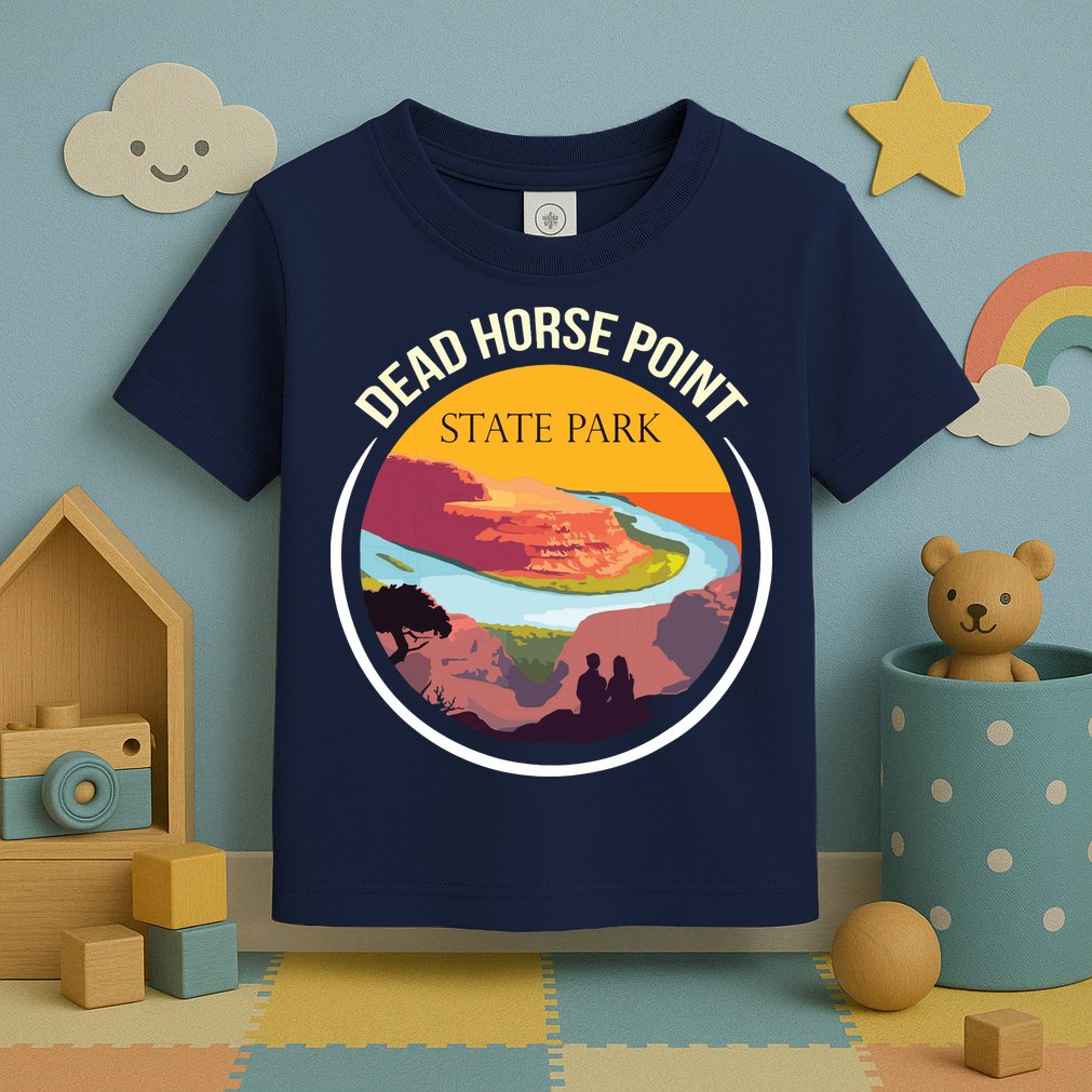 Dead Horse Point Utah State Park Souvenir Canyon River Toddler T-Shirt
