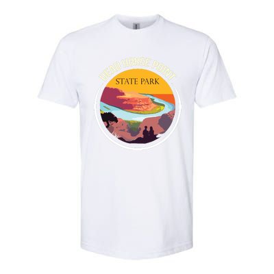 Dead Horse Point Utah State Park Souvenir Canyon River Softstyle® CVC T-Shirt