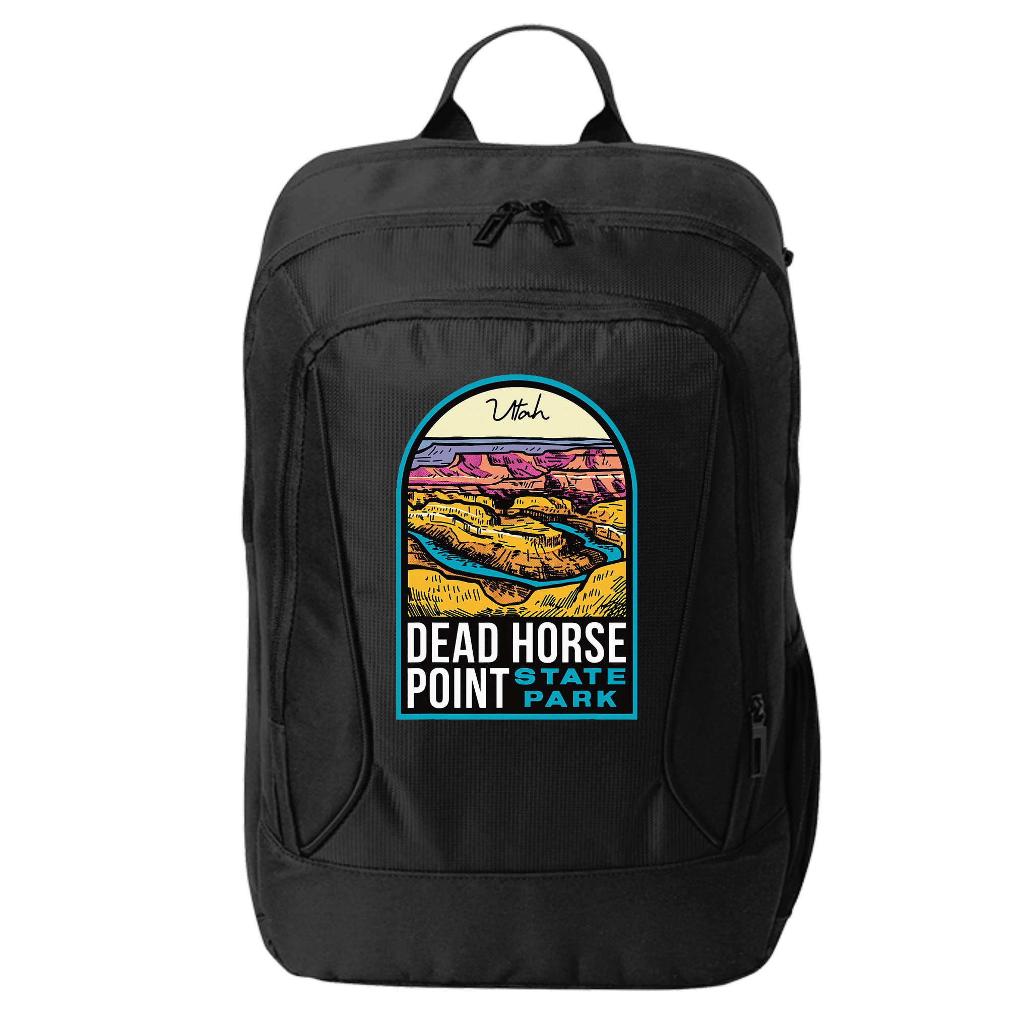 Dead Horse Point State Park Utah Vintage City Backpack