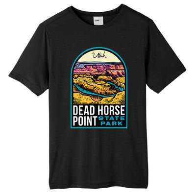 Dead Horse Point State Park Utah Vintage Tall Fusion ChromaSoft Performance T-Shirt