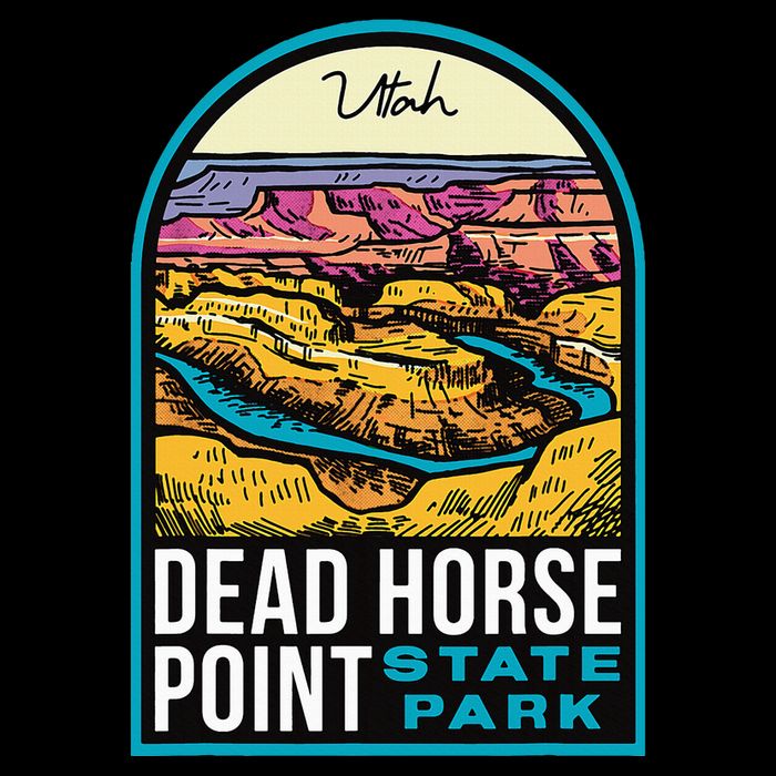 Dead Horse Point State Park Utah Vintage Bucket Hat