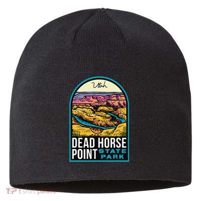 Dead Horse Point State Park Utah Vintage Sustainable Beanie