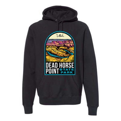 Dead Horse Point State Park Utah Vintage Premium Hoodie