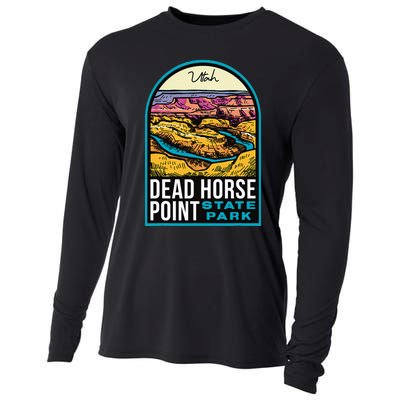 Dead Horse Point State Park Utah Vintage Cooling Performance Long Sleeve Crew