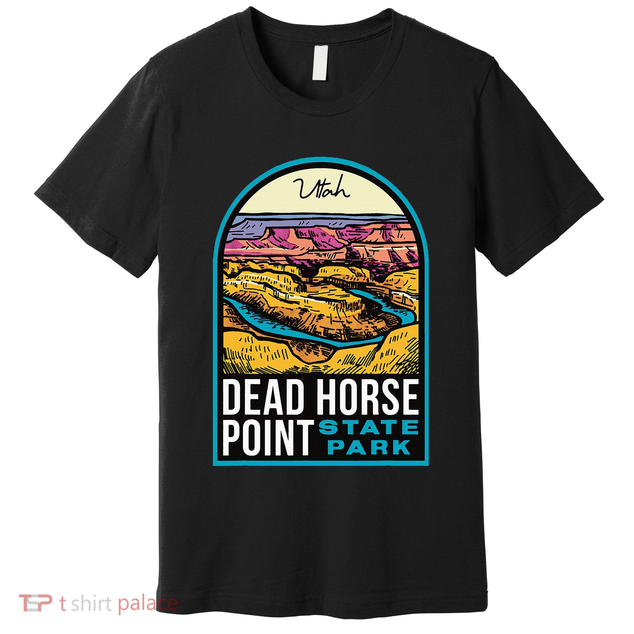 Dead Horse Point State Park Utah Vintage Premium T-Shirt