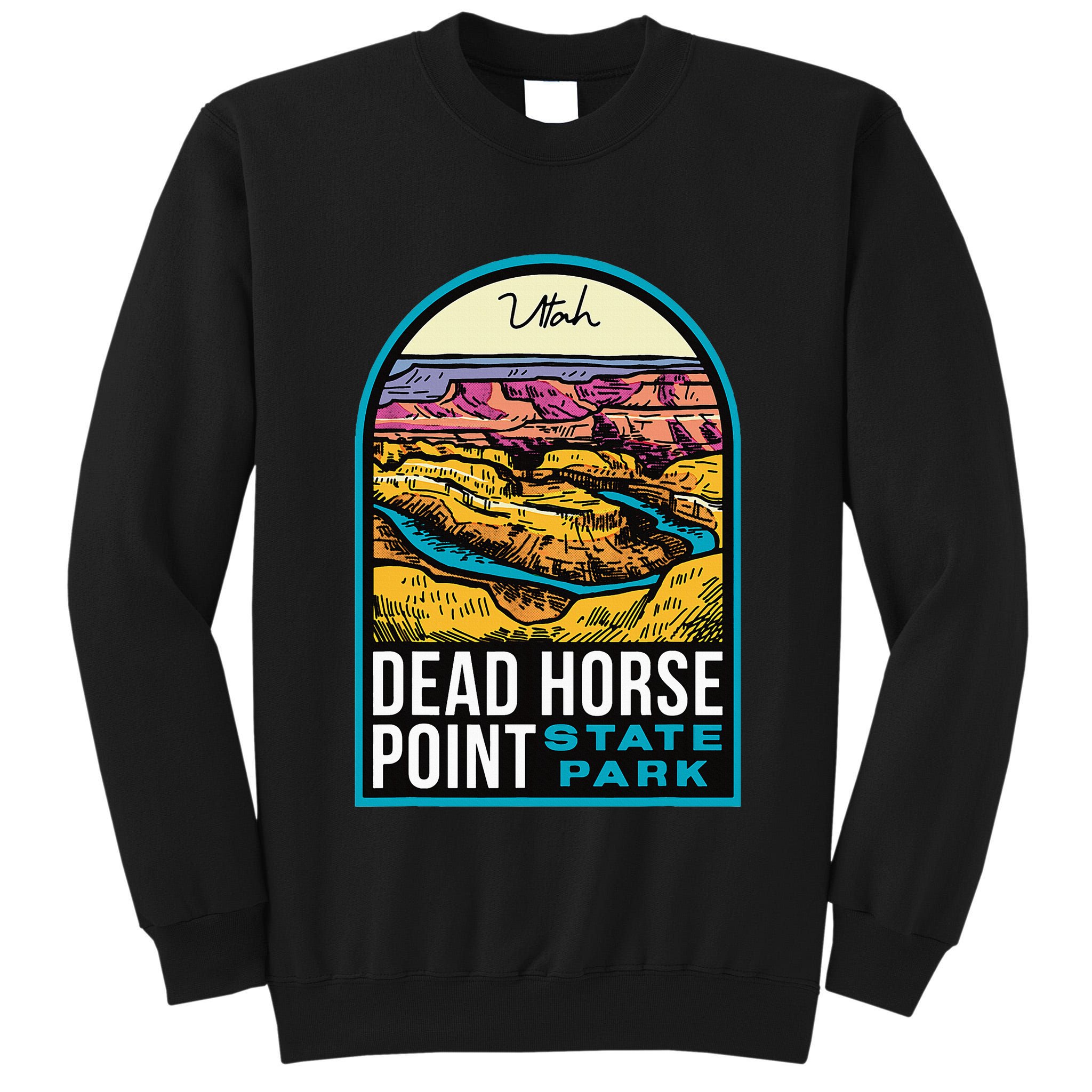 Dead Horse Point State Park Utah Vintage Tall Sweatshirt