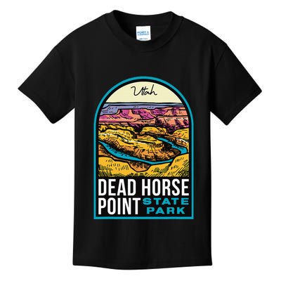 Dead Horse Point State Park Utah Vintage Kids T-Shirt
