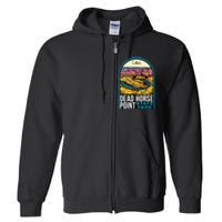 Dead Horse Point State Park Utah Vintage Full Zip Hoodie