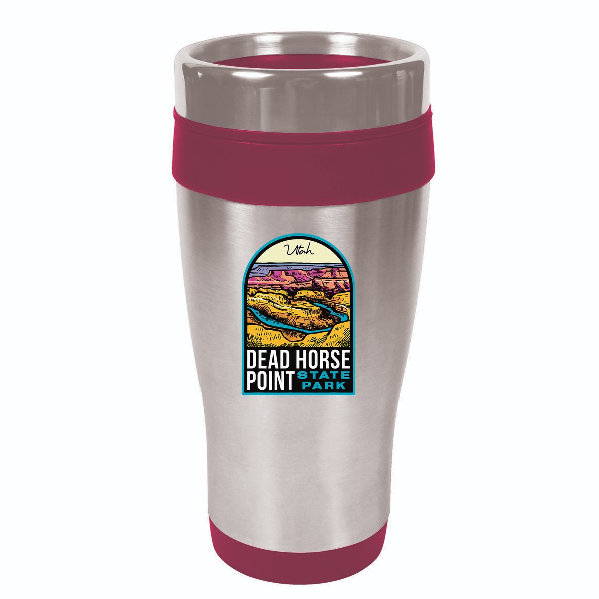 Dead Horse Point State Park Utah Vintage 16oz Travel Tumbler