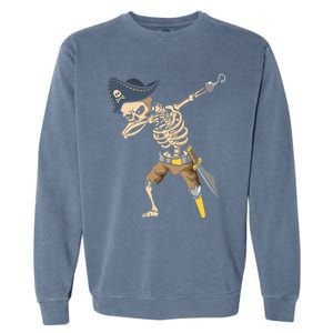 Dabbing Halloween Pirate Halloween Trick Or Treat Gift Garment-Dyed Sweatshirt