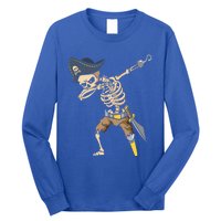 Dabbing Halloween Pirate Halloween Trick Or Treat Gift Long Sleeve Shirt