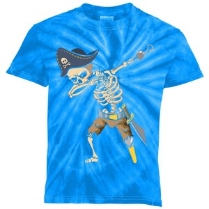 Dabbing Halloween Pirate Halloween Trick Or Treat Gift Kids Tie-Dye T-Shirt