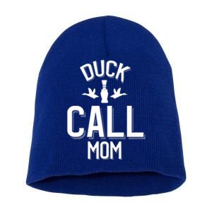 Duck Hunting Parent Duck Call Mom Gift Short Acrylic Beanie