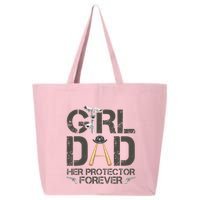Dad Her Protector Forever Funny Father 25L Jumbo Tote