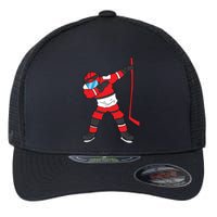 Dabbing Hockey Player Hockey Son Hockey Boy Gift Ice Hockey Flexfit Unipanel Trucker Cap