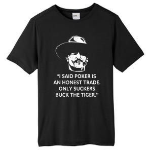 Doc Holliday Quotes Poker's An Honest Trade Tall Fusion ChromaSoft Performance T-Shirt