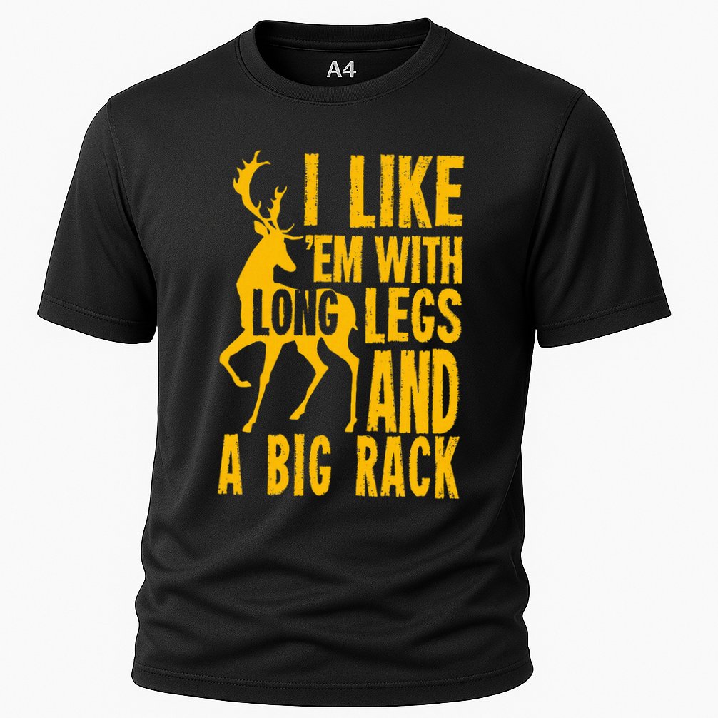 Deer Hunting Quote Gift For Hunters Cooling Performance Crew T-Shirt