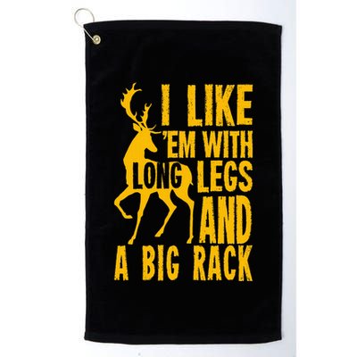 Deer Hunting Quote Gift For Hunters Golf Towel