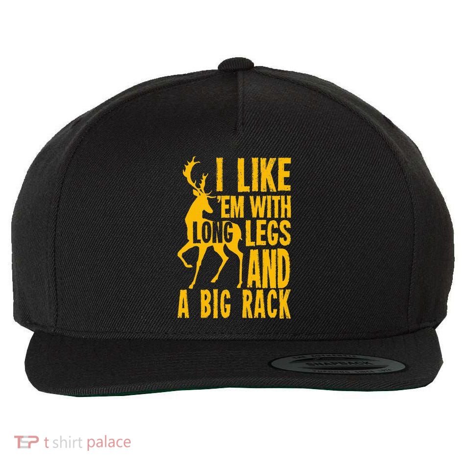 Deer Hunting Quote Gift For Hunters Wool Snapback Cap