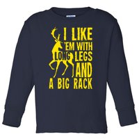 Deer Hunting Quote Toddler Long Sleeve Shirt