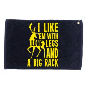 Deer Hunting Quote Grommeted Golf Towel