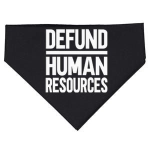 Defund Human Resources USA-Made Doggie Bandana