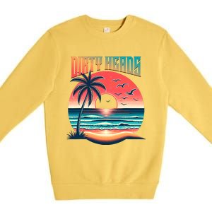 Dirty Heads Retro Beach Premium Crewneck Sweatshirt