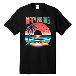 Dirty Heads Retro Beach Tall T-Shirt