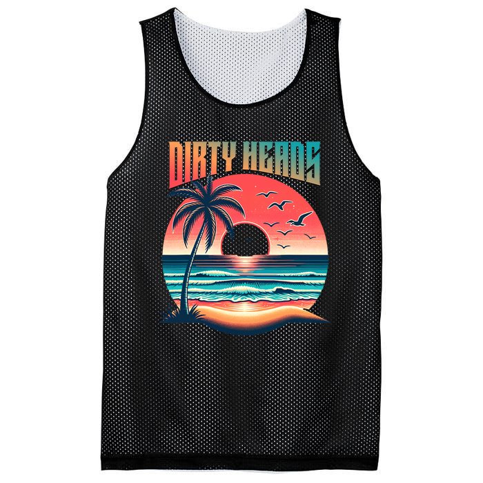 Dirty Heads Retro Beach Mesh Reversible Basketball Jersey Tank