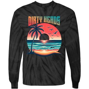 Dirty Heads Retro Beach Tie-Dye Long Sleeve Shirt