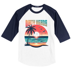 Dirty Heads Retro Beach Baseball Sleeve Shirt