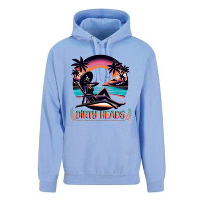 Dirty Heads Retro Beach Unisex Surf Hoodie