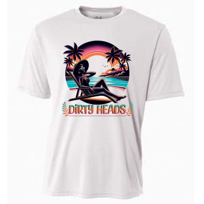 Dirty Heads Retro Beach Cooling Performance Crew T-Shirt