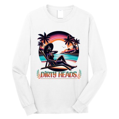 Dirty Heads Retro Beach Long Sleeve Shirt