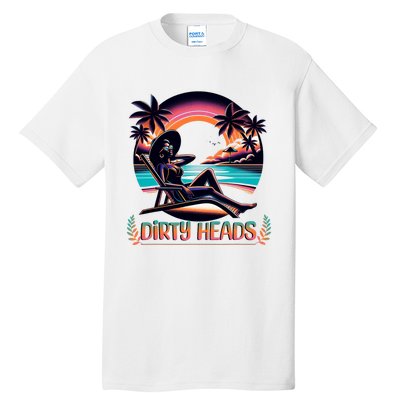 Dirty Heads Retro Beach Tall T-Shirt