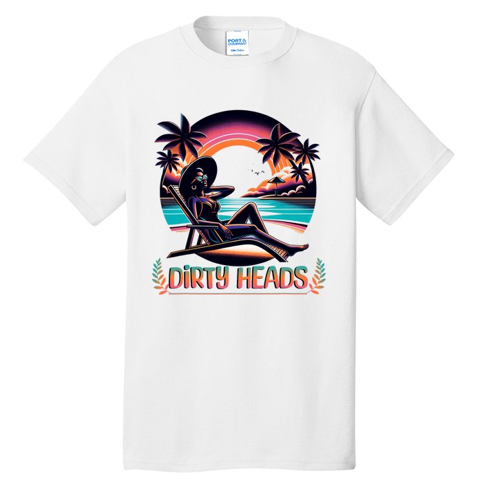 Dirty Heads Retro Beach Tall T-Shirt