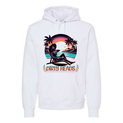 Dirty Heads Retro Beach Premium Hoodie