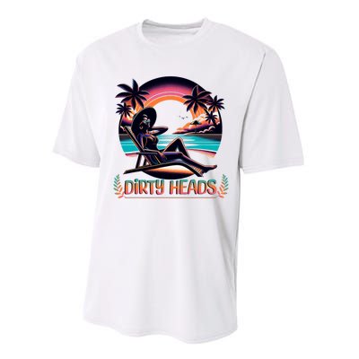 Dirty Heads Retro Beach Performance Sprint T-Shirt