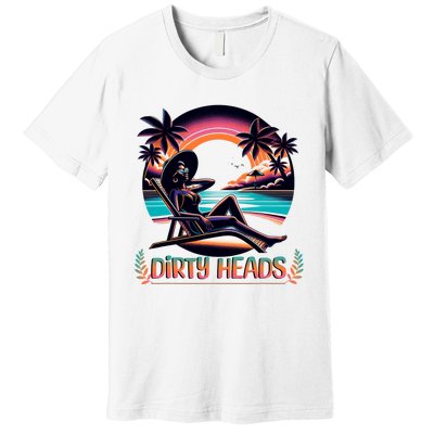 Dirty Heads Retro Beach Premium T-Shirt