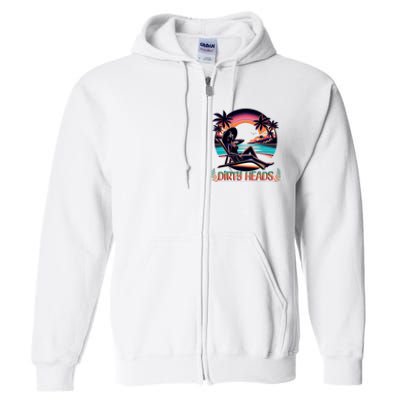 Dirty Heads Retro Beach Full Zip Hoodie