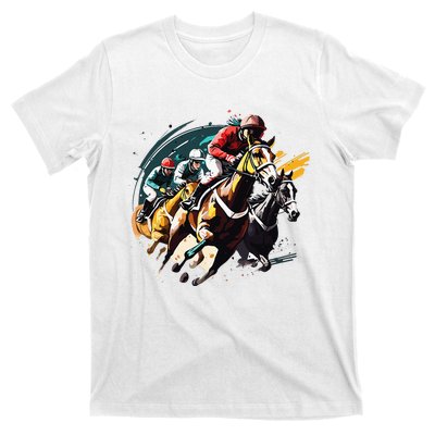 Derby Horse Racing Race Owner Horse Racing Gambling T-Shirt