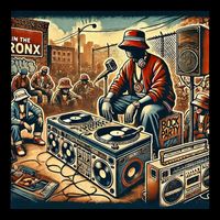 Dj Hiphop Retro Music Block Bronx Party Kids T-Shirt