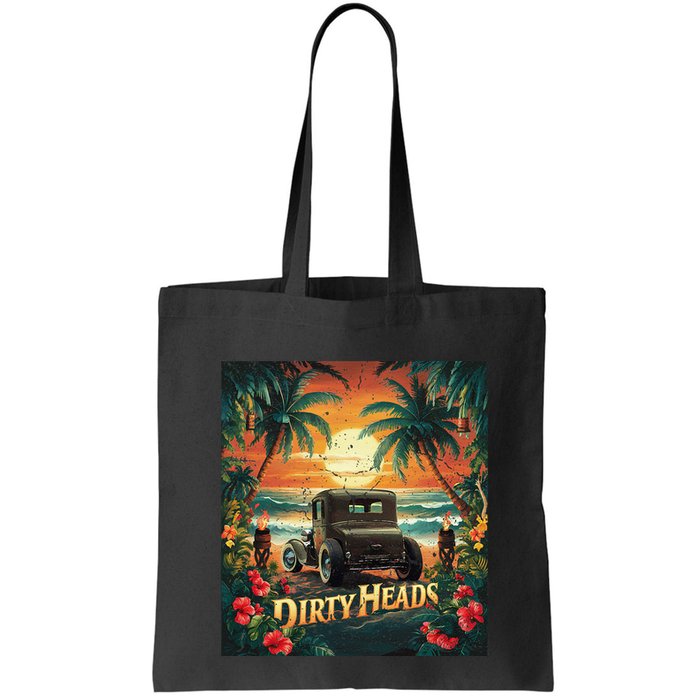Dirty Heads Retro Beach Humor Palms Beach Car Summer Vibes Bag
