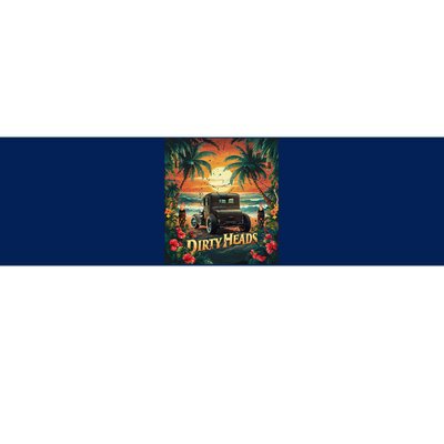 Dirty Heads Retro Beach Humor Palms Beach Car Summer Vibes Bumper Sticker